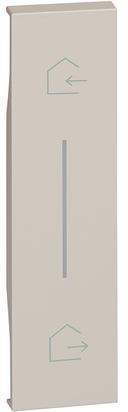 Лицев панел за Smart сценариен ключ " Излизам / Прибирам се " 1 мод. цвят Крем Bticino с Netatmo