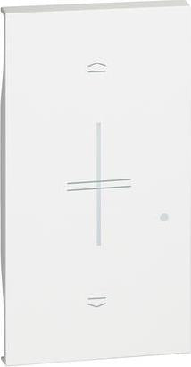 Лицев панел за Smart ключ за щори 2 мод. цвят Бял LNow Bticino с Netatmo