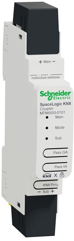 Системен разширител линии SpaceLogic 1 DIN KNX SE