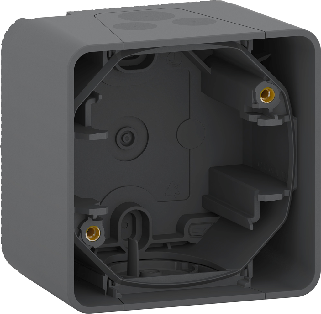 Конзола единична IP55 цвят Антрацит Mureva SE