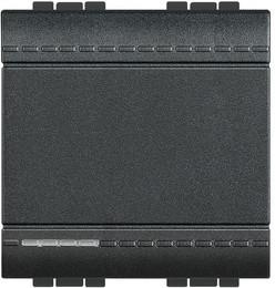 Кръстат ключ 2 мод. 16A цвят Антрацит LL Bticino