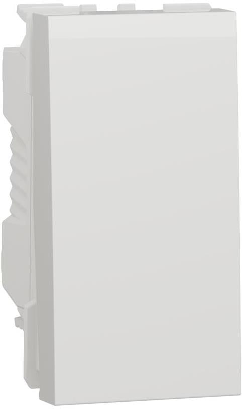 Бутон NO / NC 1 мод. цвят Бял Unica SE