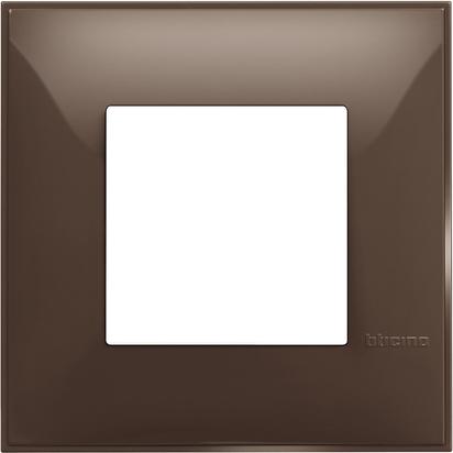 Рамка МОКА 2 мод. НЕМСКИ СТАНДАРТ за монтаж върху носеща рамка 2 мод. /блистер/ Classia Bticino