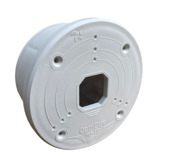 UV защитена кутия за монтаж на камера.Основа ?113mm , монтажна площ с ?110m, HD-111