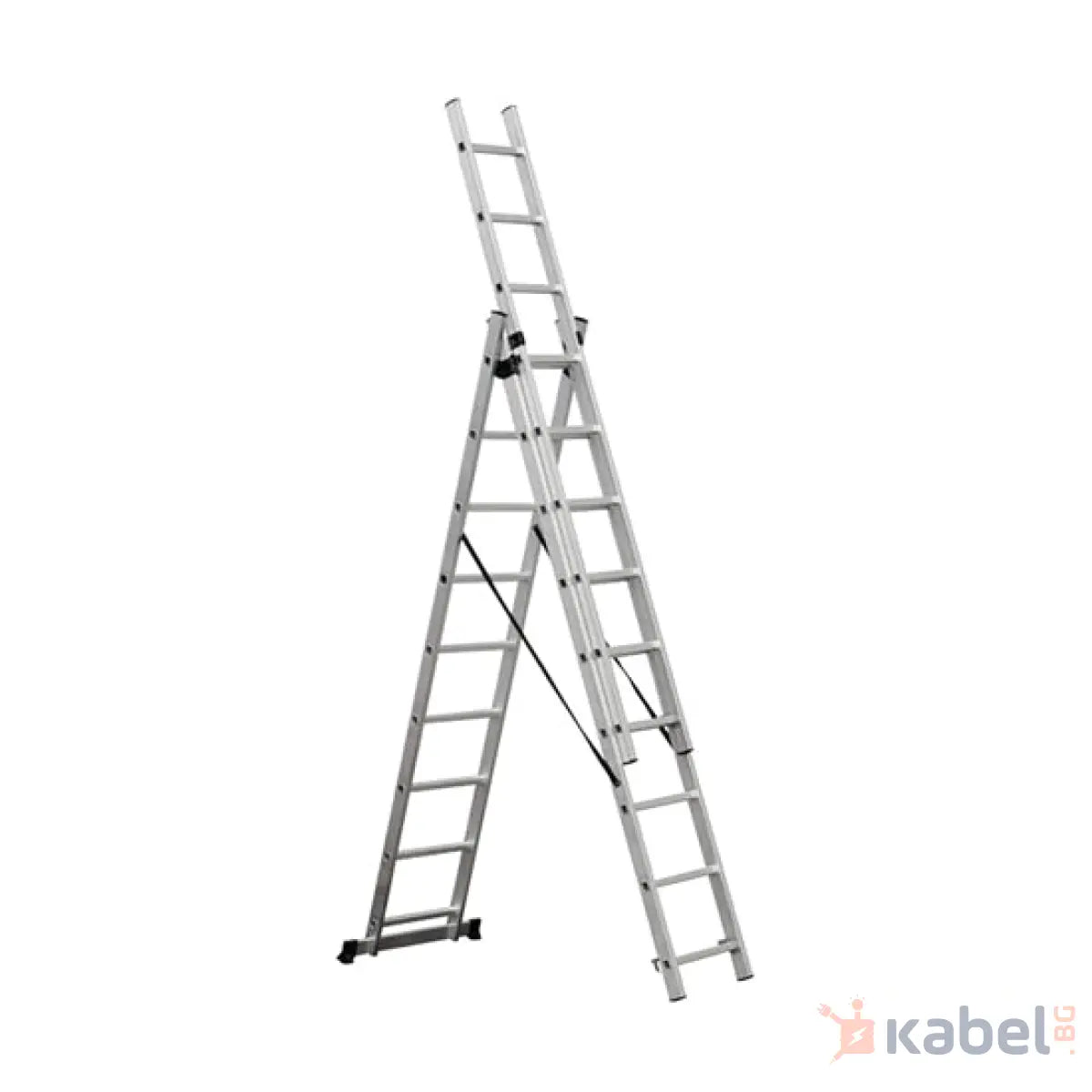 ТРИРАМЕННА АЛУМИНИЕВА СТЪЛБА 5.93 метра 3Х9 STS LADDER B10B3/250