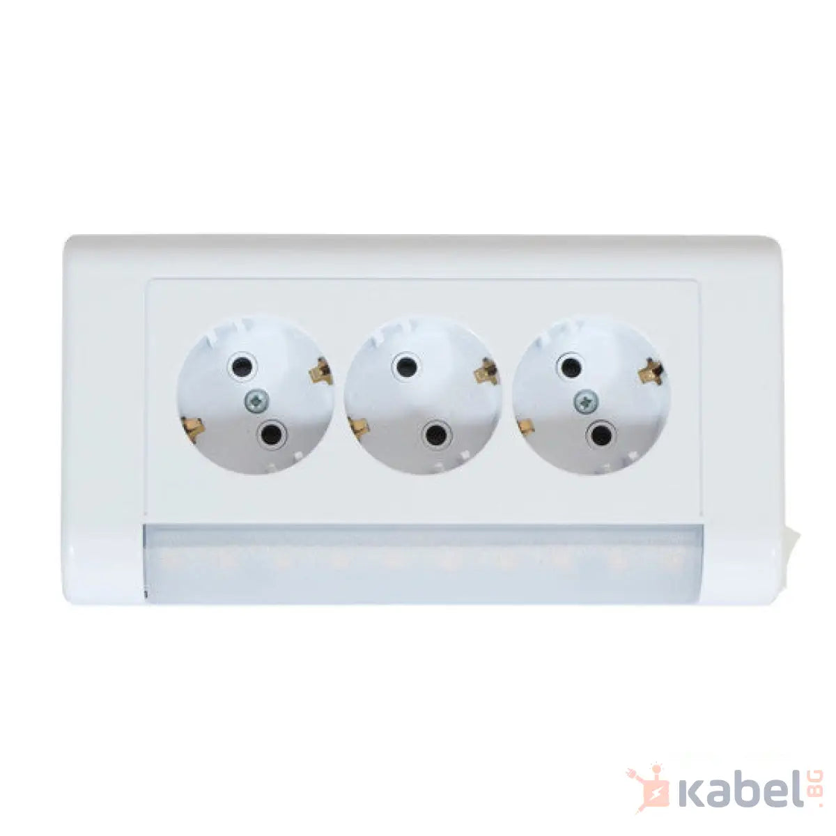 АПЛИК LED 4W+КОНТАКТИ,4000K, 400Lm,IP20,8006