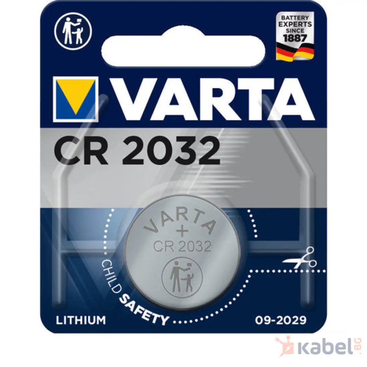 БАТЕРИЯ VARTA CR2032 ELECTRONICS LITHIUM