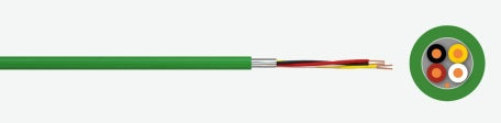 Кабел 2 x 2 x 0.8 KNX PVC Eca зелен – 1000 m