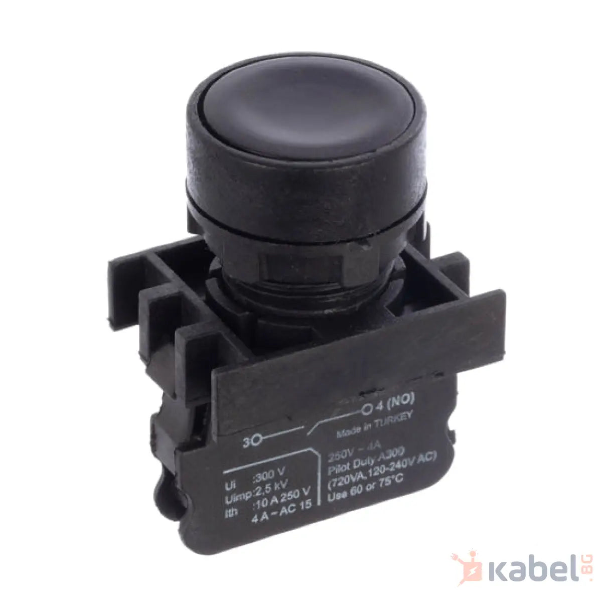 БУТОН ЧЕРЕН 1NO 22mm MUTLUSAN