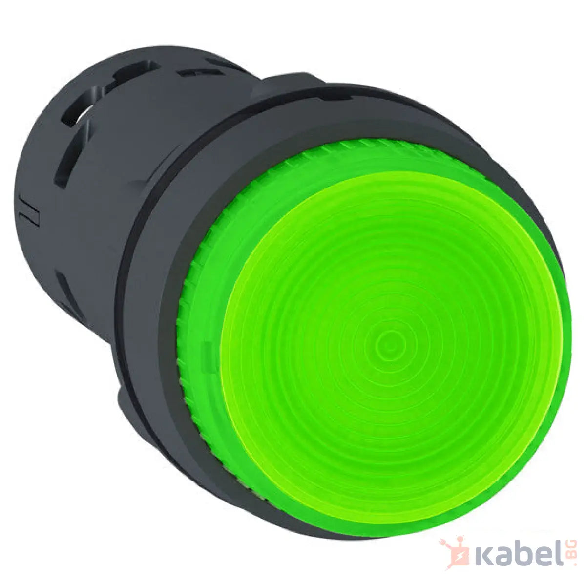 БУТОН СВЕТЕЩ ЗЕЛЕН LED XB7NW33B1