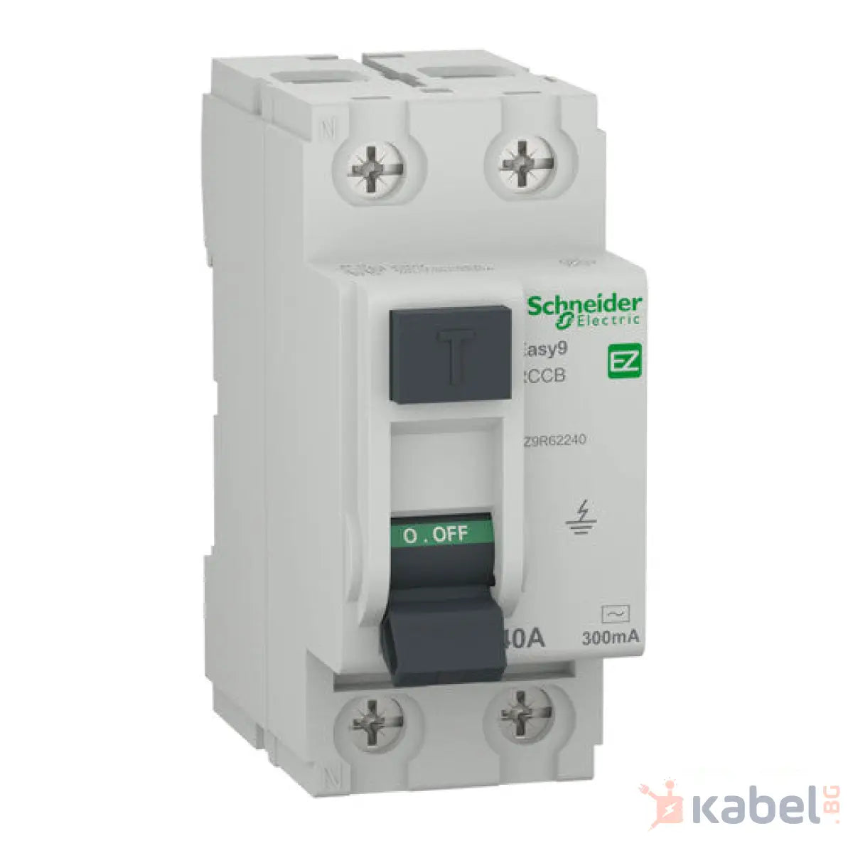 ДТЗ EASY9 RCCB 2P 40A 300mA EZ9R62240 МОНОФАЗНО