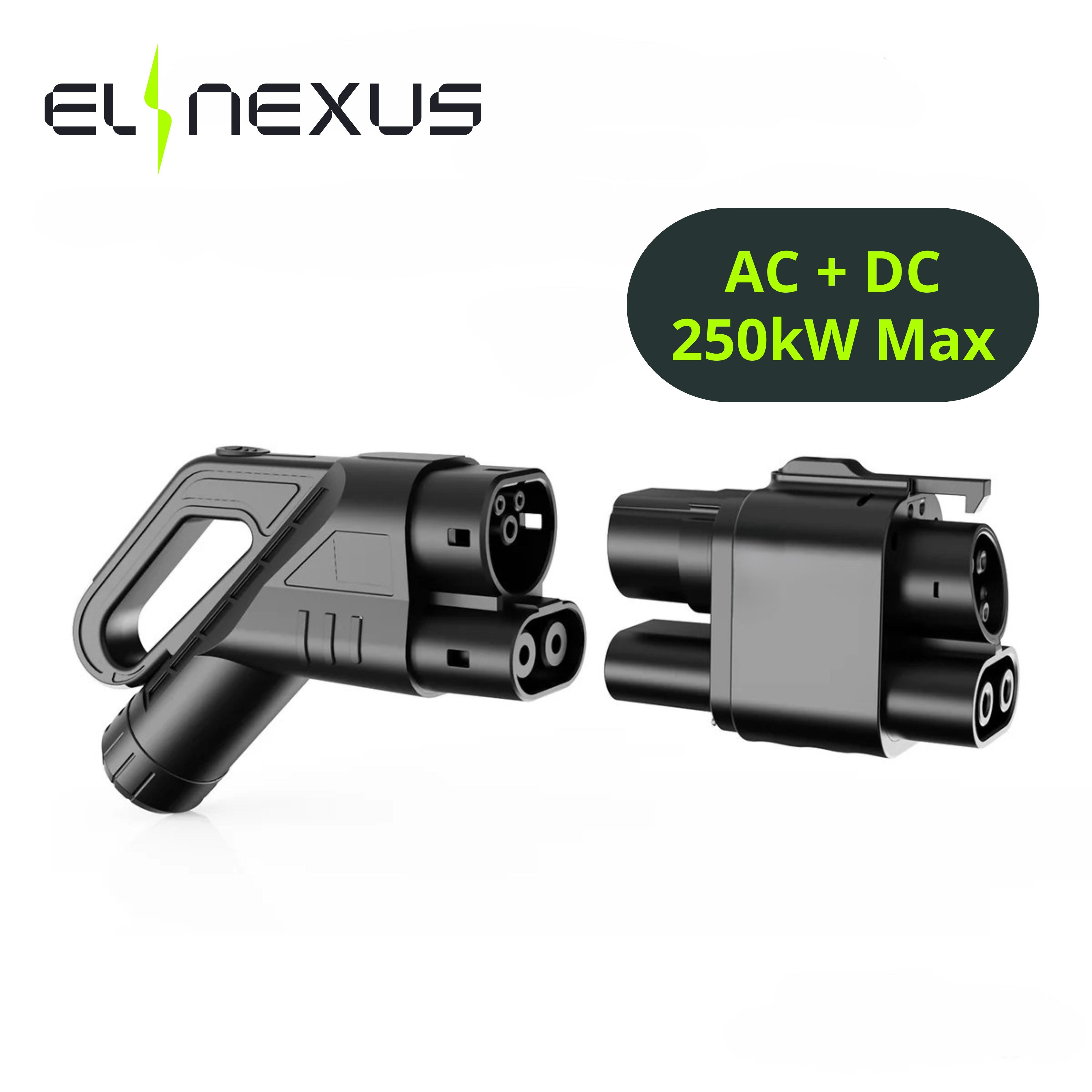 Адаптер за бързо зареждане CCS2 към CCS1 AC + DC