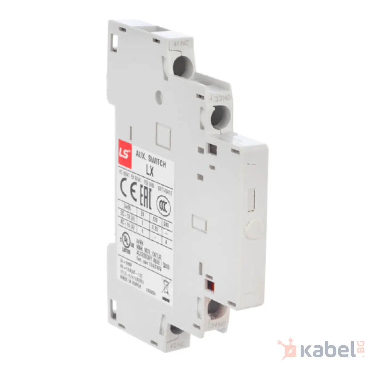 Спомагателен контактен блок ЛС NO + NC