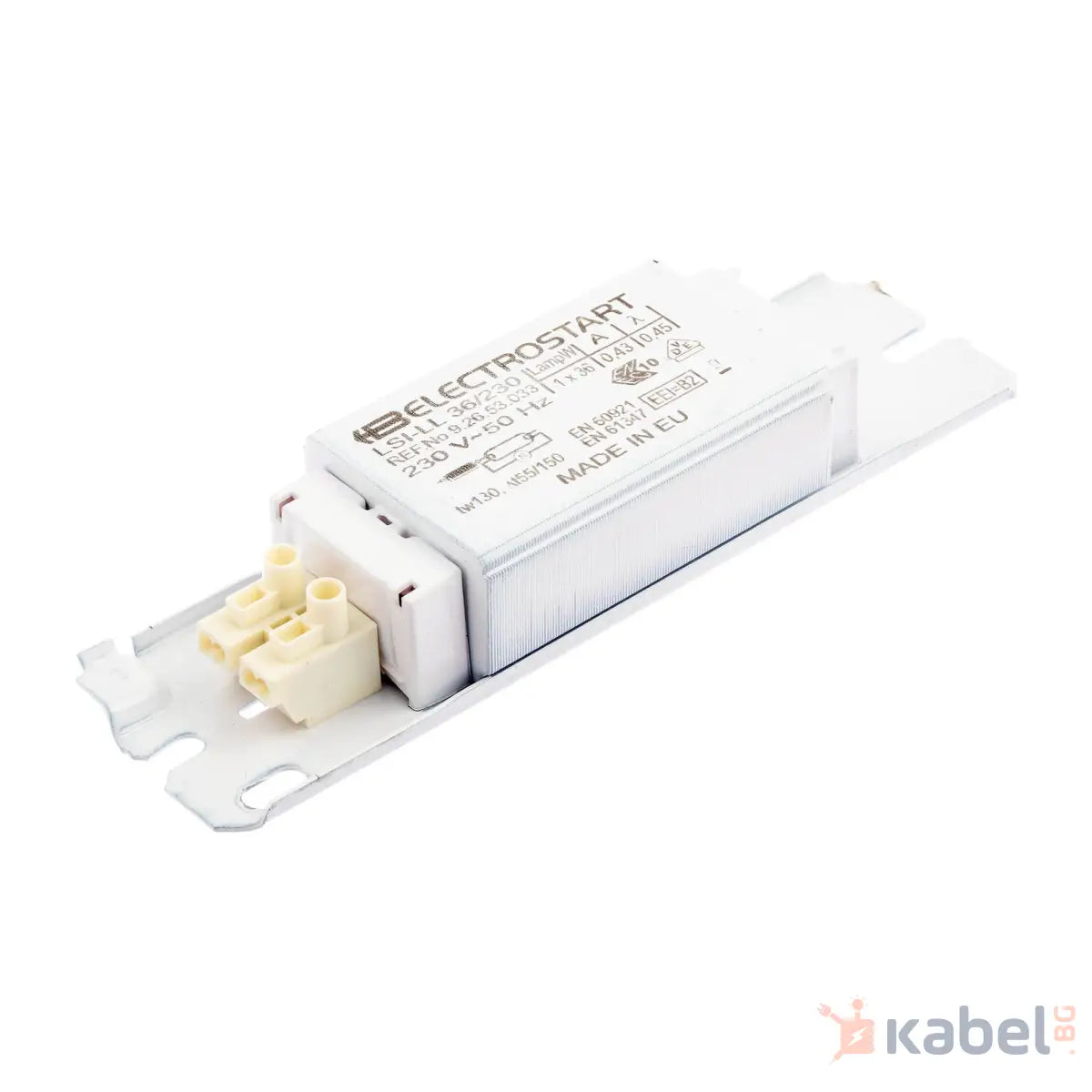 ДРОСЕЛ 36W 230V 50Hz LSILL ЗА ЛУМИНИСЦЕНТНИ ТРЪБИ В2