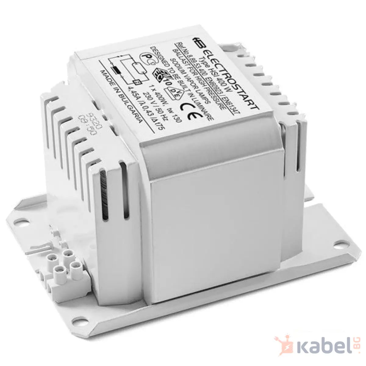 ДРОСЕЛ НВИ 400W 220V 50Hz HSI ЗА НАТРИЕВИ ЛАМПИ