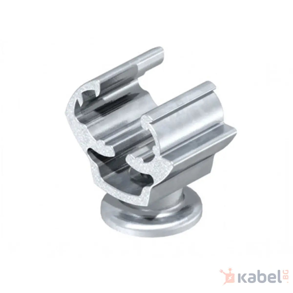 ДЪРЖАЧ-КЛИПС ЗА СТЕНА 30mm Ф8/10mm PVC OBO