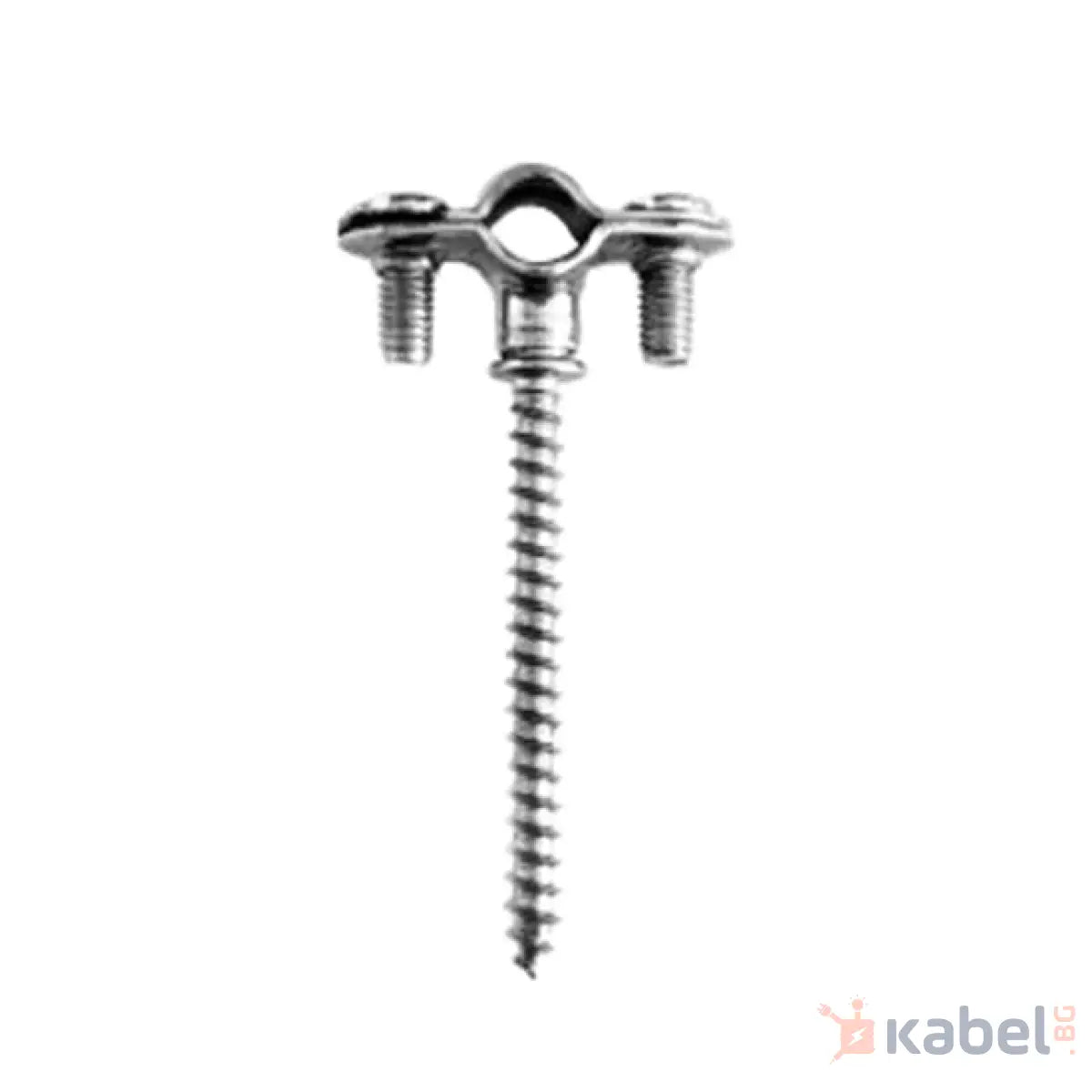 ДЪРЖАЧ ЗА СПУСЪК Ф8mm ЗА СТЕНА ПОЦИНКОВАН