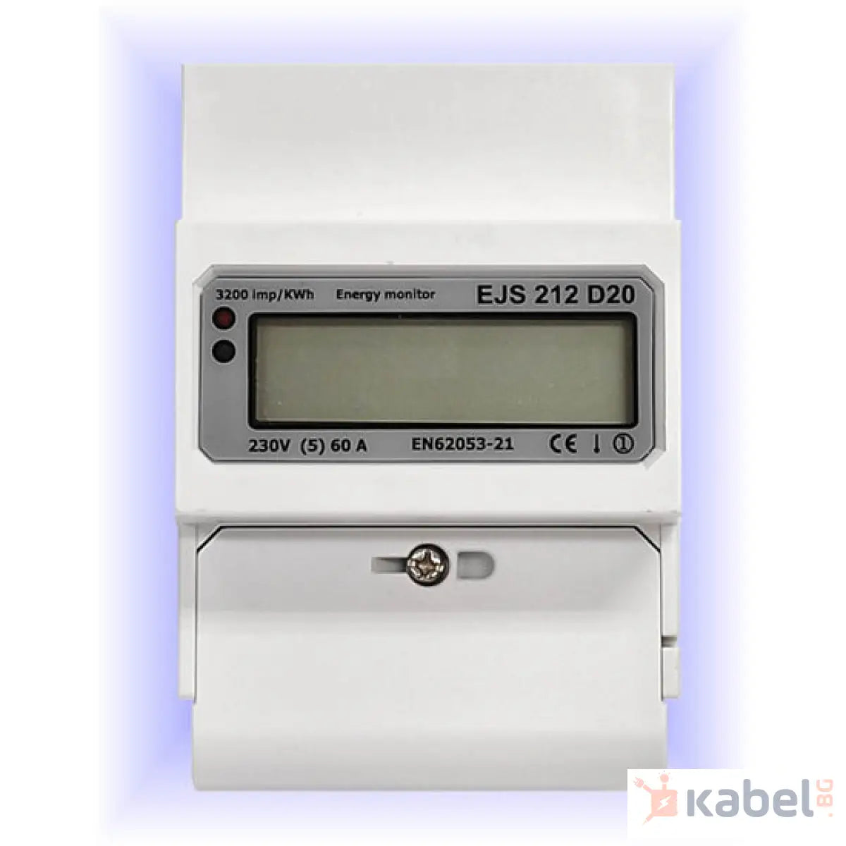 ЕЛЕКТРОМЕР EJS212D20 5/60A МОНОФ.СТАТ.230V