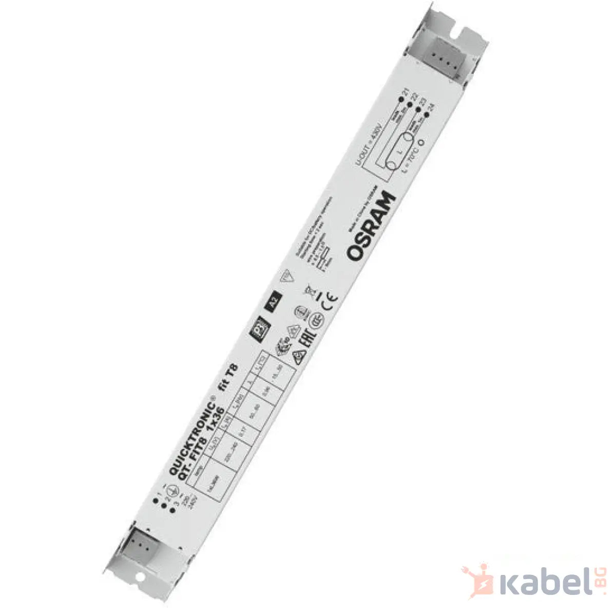 ЕПРА QT-FIT8 1Х36W 220V,294203,ОСРАМ