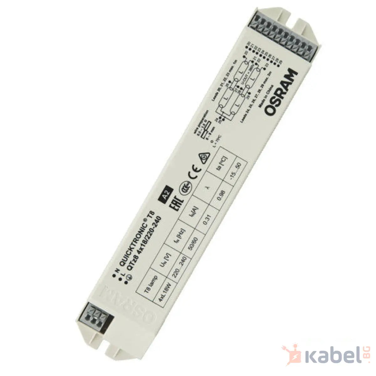 ЕПРА QTZ8 4Х18W 220V,863362,ОСРАМ