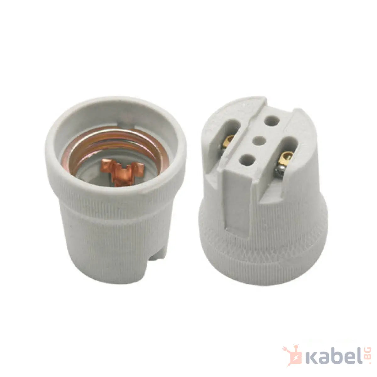ФАСУНГА Е27 ПОРЦЕЛАНОВА 2160 HLDR-Е27,КАНЛУКС