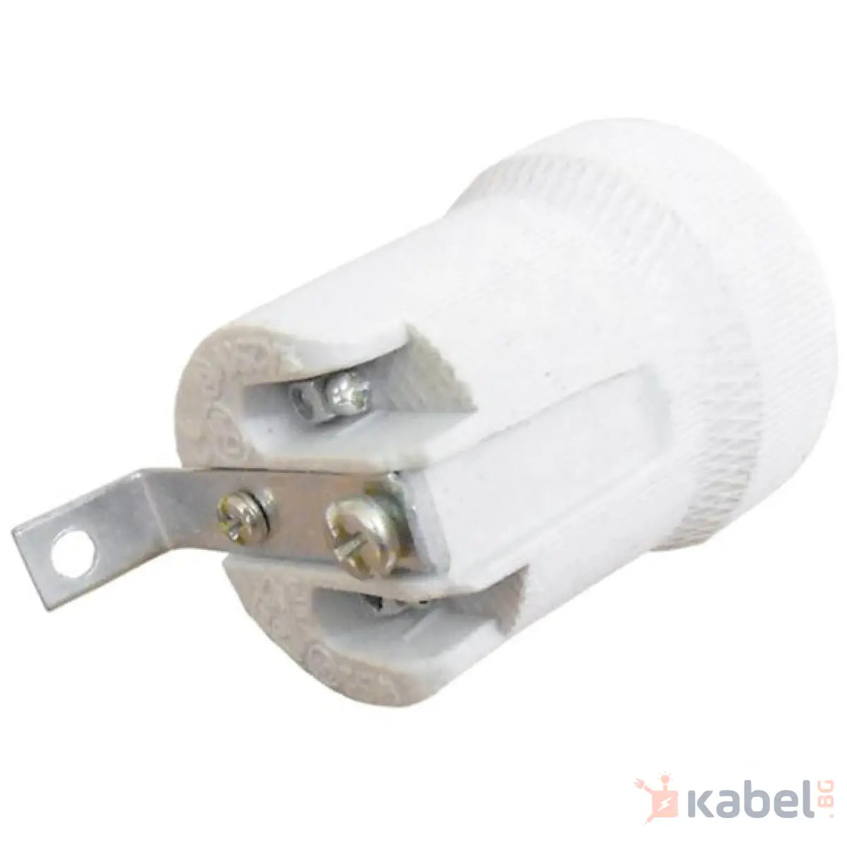 ФАСУНГА Е27 ПОРЦЕЛАНОВА+ПЛАНКА BL421