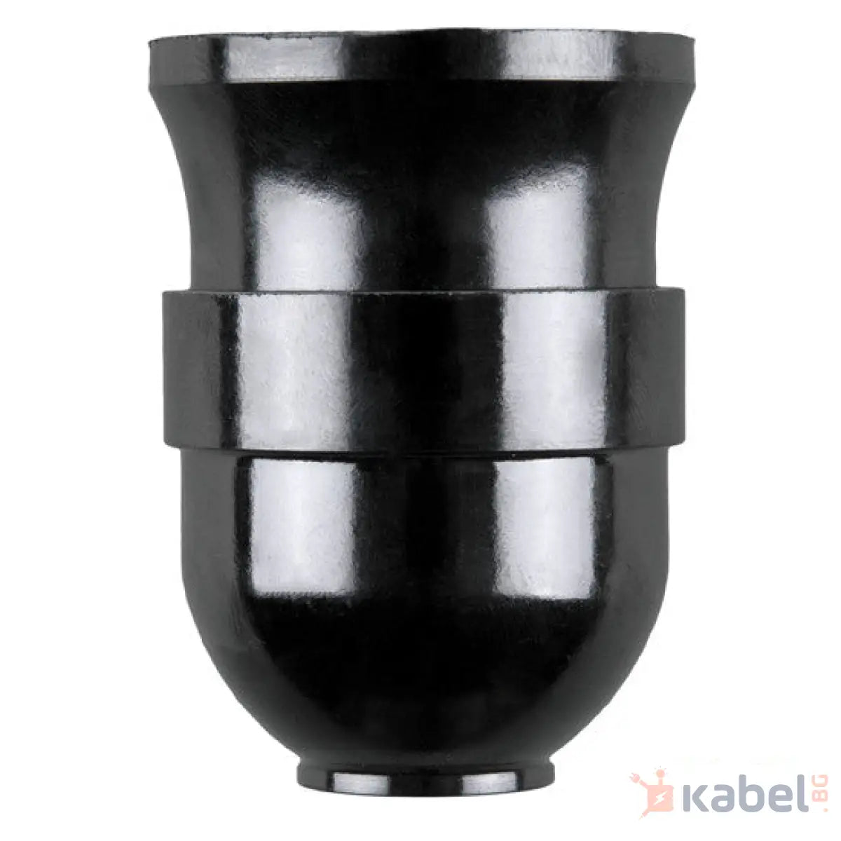 ФАСУНГА Е27 ВИСЯЩА ЧЕРНА,4A,250V,t200,Н.КИРОВ