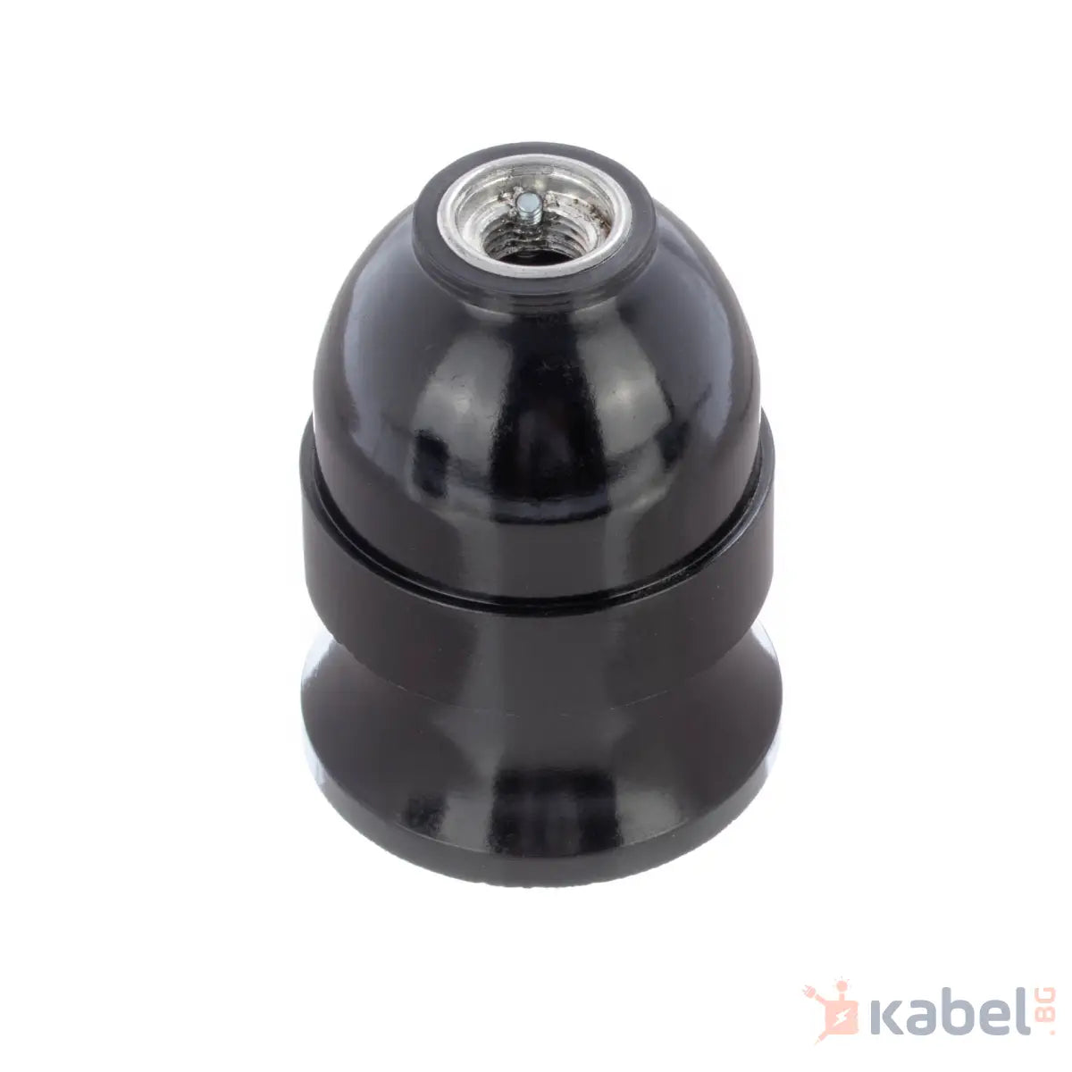 ФАСУНГА Е27 ВИСЯЩА ЧЕРНА,4A,250V,t200,Н.КИРОВ