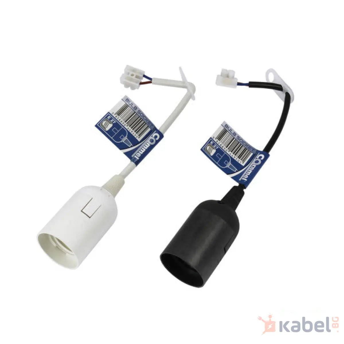 ФАСУНГА Е27 ВИСЯЩА ЧЕРНА+ШНУР 016-702,COMMEL