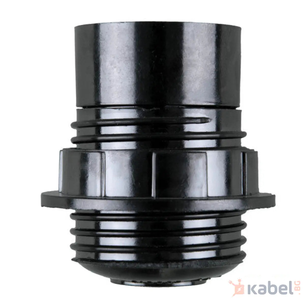 ФАСУНГА Е27 ЗА ПОЛИЛЕЙ ЧЕРНА,4A,250V,t200,Н.КИРОВ