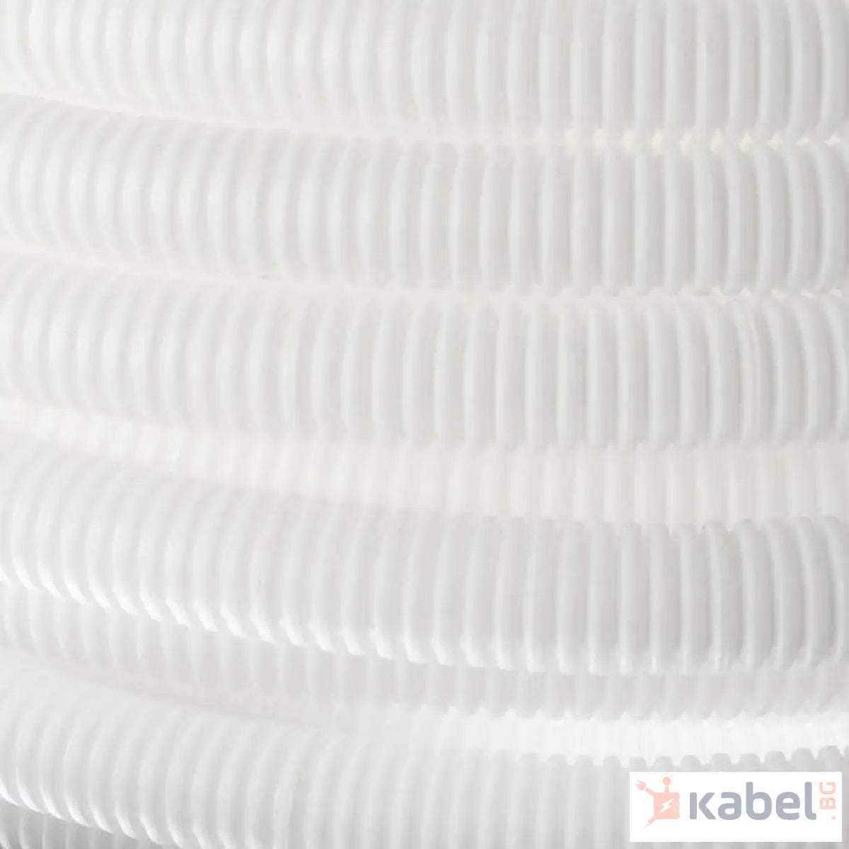 ГОФРЕ Ф19mm БЯЛО,ВЪТРЕШНО, 50m