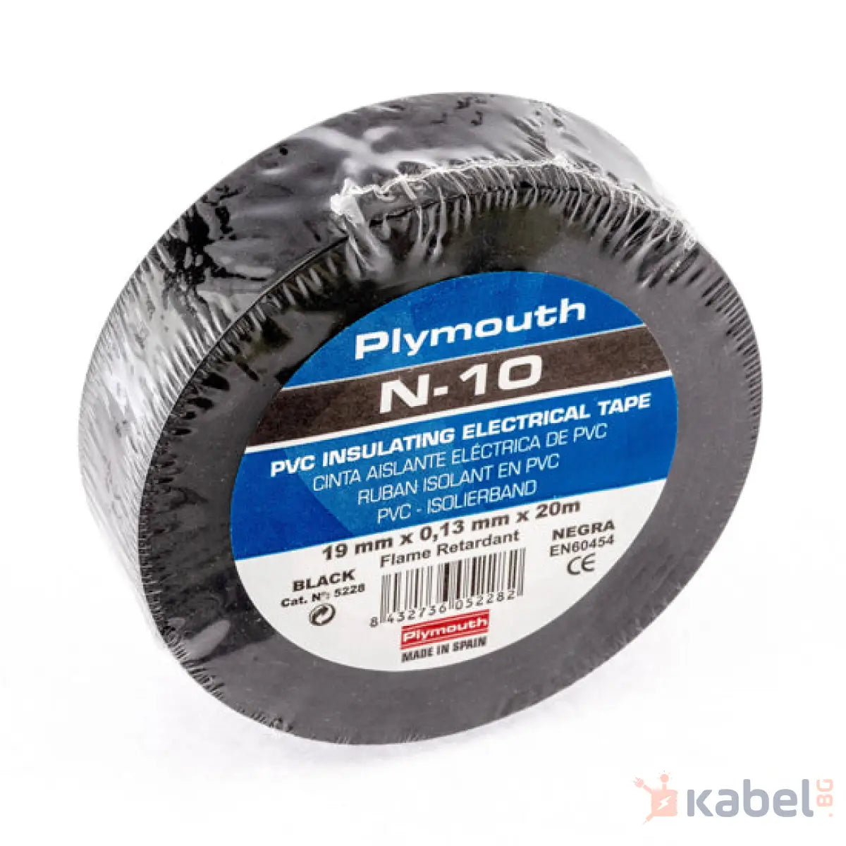 ИЗОЛ.ЛЕНТА BISHOP N-10 20mх19mmх0.13mm