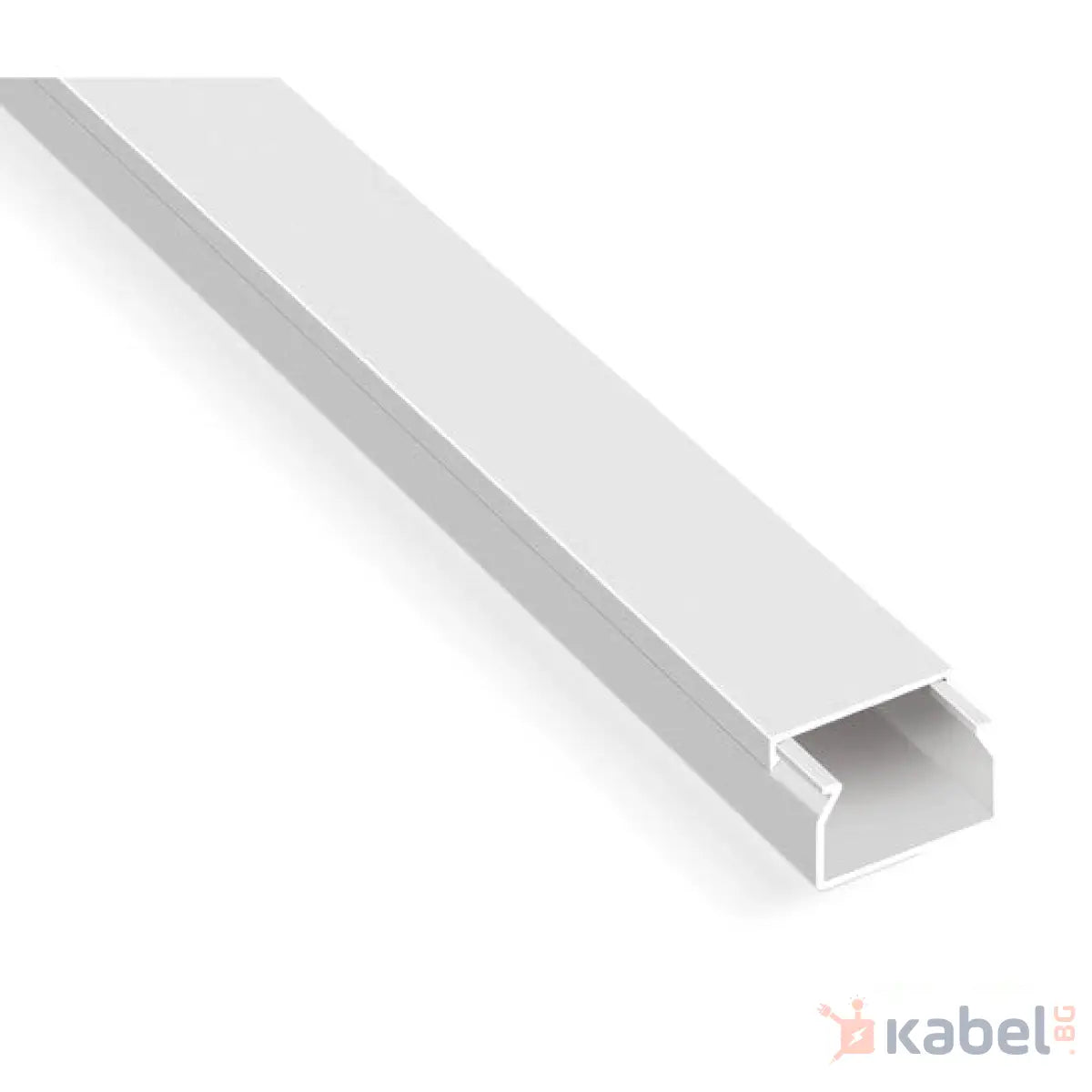 КАБЕЛЕН КАНАЛ 20Х10 EKO,2m,БЯЛ,MUTLUSAN