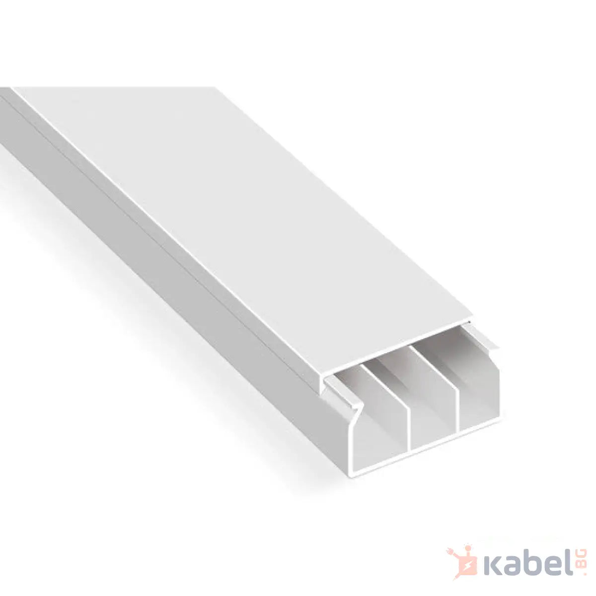КАБЕЛЕН КАНАЛ 60Х25 EKO,2m,БЯЛ,MUTLUSAN