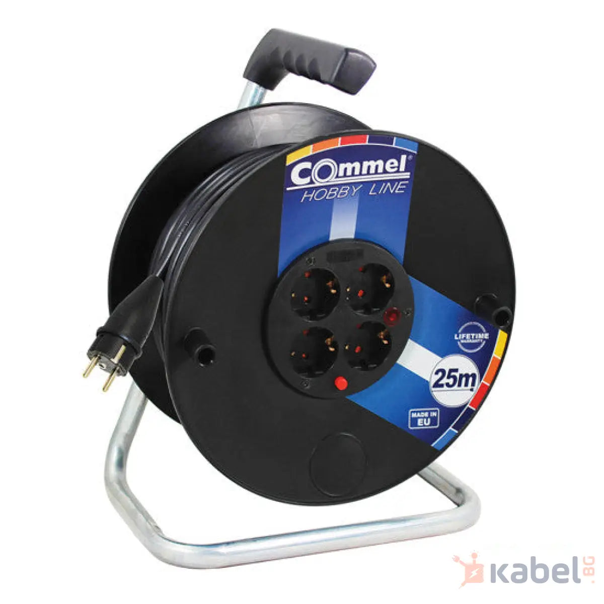 КАБ.УДЪЛЖИТЕЛ ГУМ.25М 0975,МАКАРА,IP20,4x16A