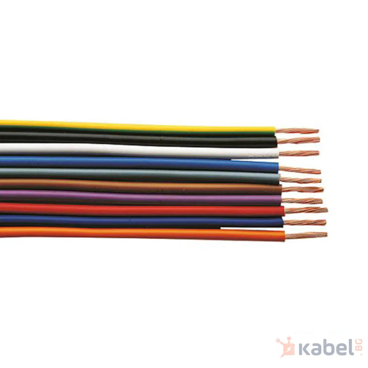 КАБЕЛ H05V-K/ПВ-А2-1.00 ЖЪЛТО-ЗЕЛЕН 300/500V