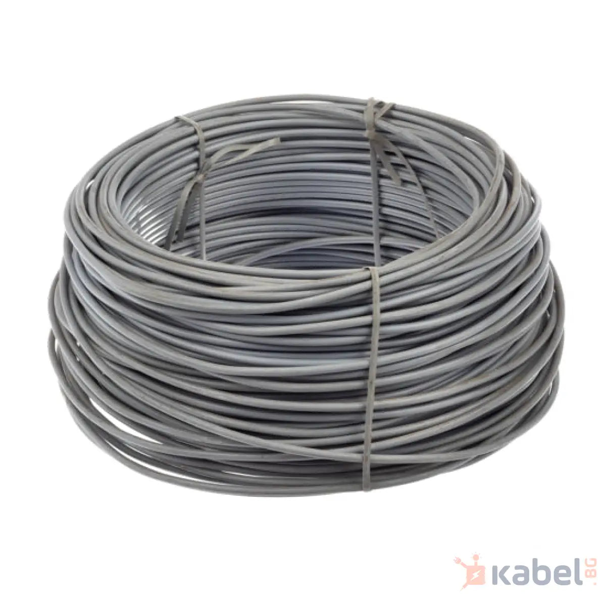 КАБЕЛ H07V-U/ПВ-А1-6 СИВ 450/750V