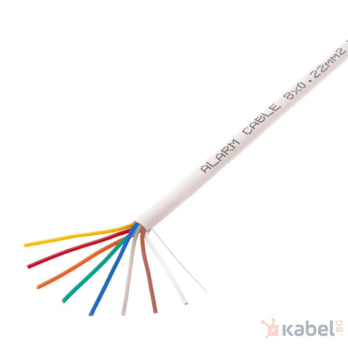 КАБЕЛ J-YY 8Х0.22 АЛАРМЕН КОМУНИКАЦИОНЕН