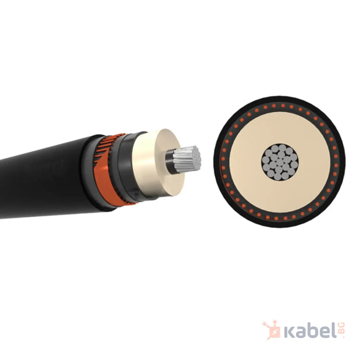 КАБЕЛ NA2XS(F)2Y 1Х185/25 Б 12/20kV