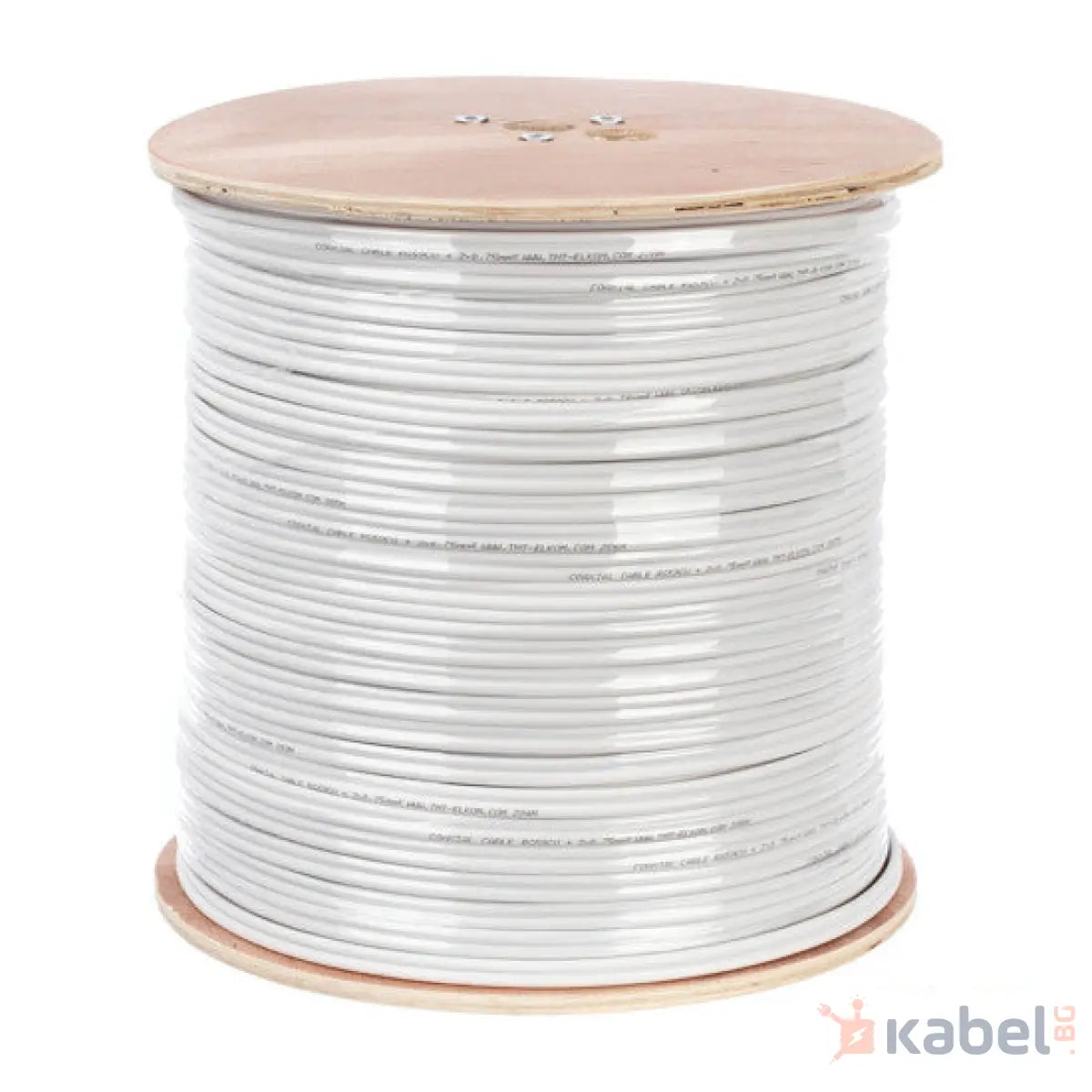 КАБЕЛ RG59 CU+2Х0.75 (ВЪНШНО) КОАКСИАЛЕН 300М