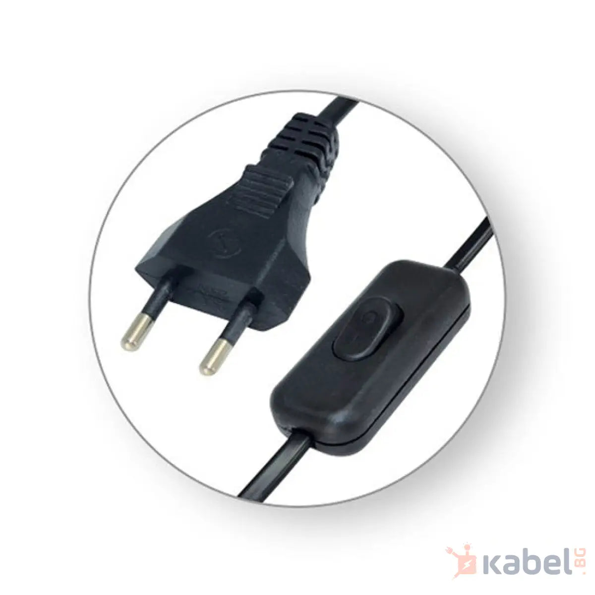 Кабел с ключ Комел Черен