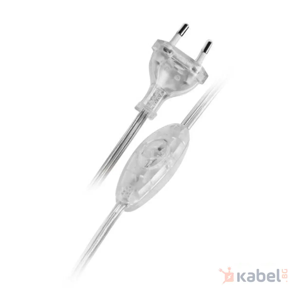 Кабел с ключ VIVALUX Прозрачен