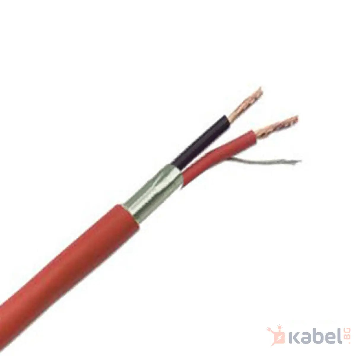 КАБЕЛ SC 2Х1 ЧЕРВЕН ПОЖАРОИЗВЕСТЯВАНЕ