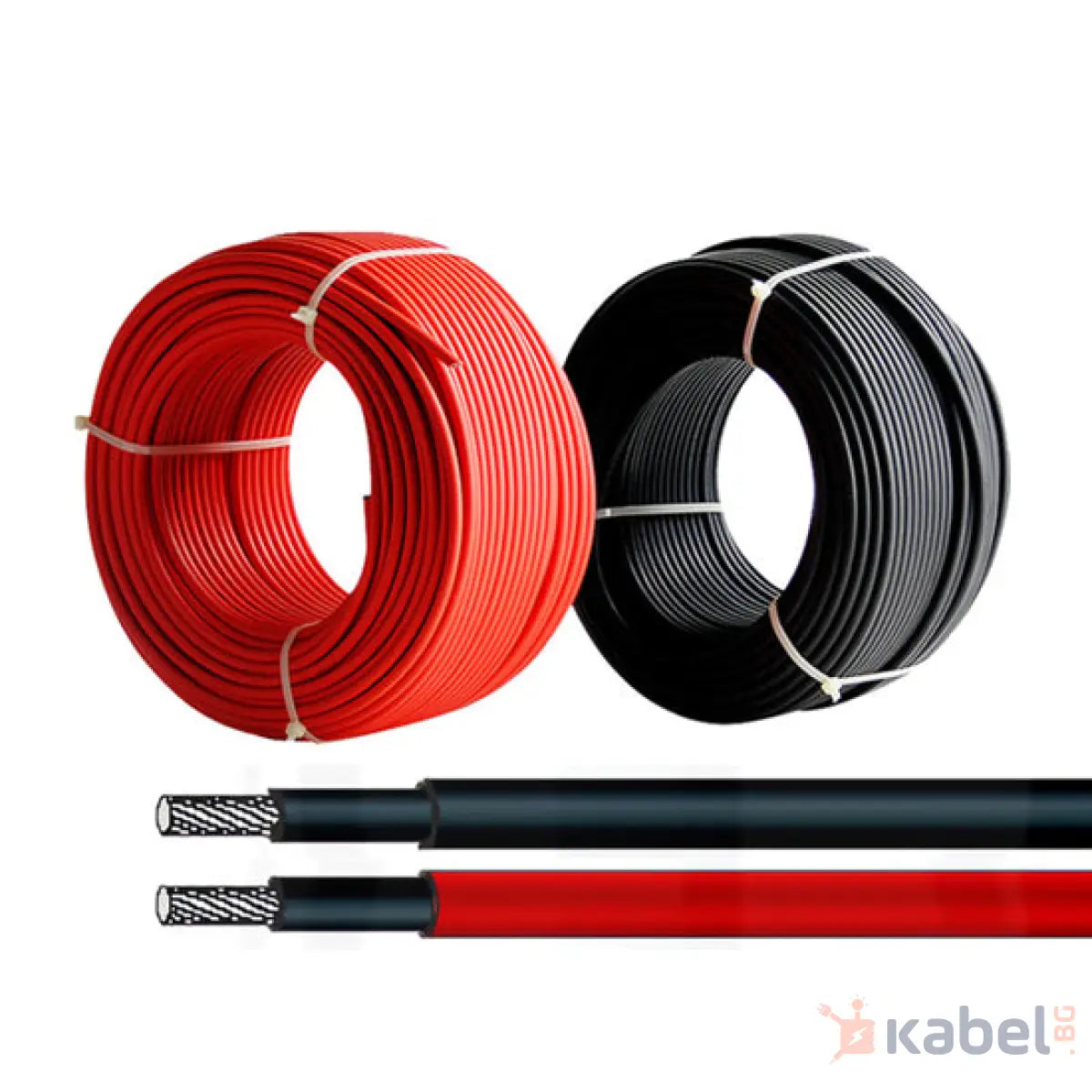 КАБЕЛ СОЛАРЕН 1Х4 ЧЕРВЕН 1kVAC/1.5kVDC