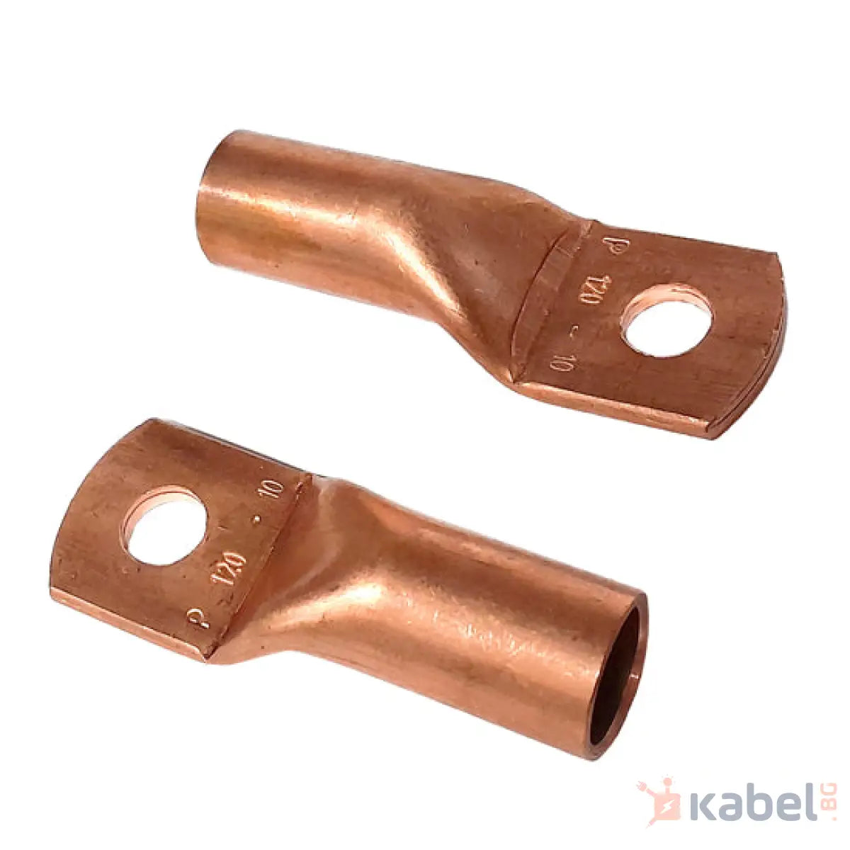 КАБЕЛНА ОБУВКА МЕДНА ТРЪБНА 120/10 ДЪЛГА