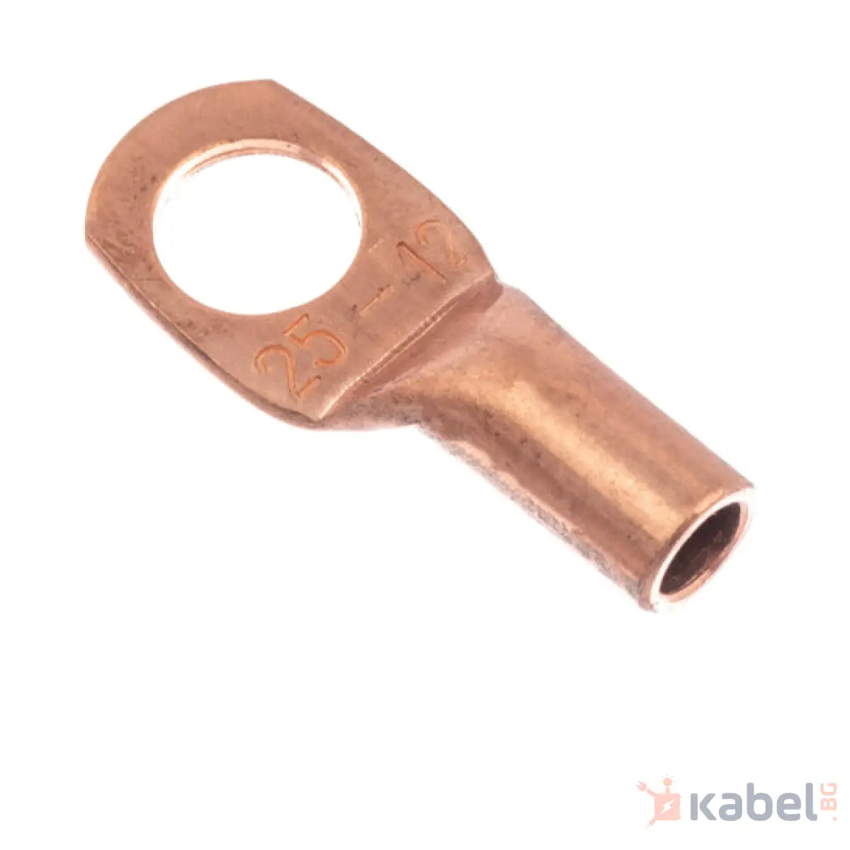 КАБЕЛНА ОБУВКА МЕДНА ТРЪБНА 25/12 ДЪЛГА
