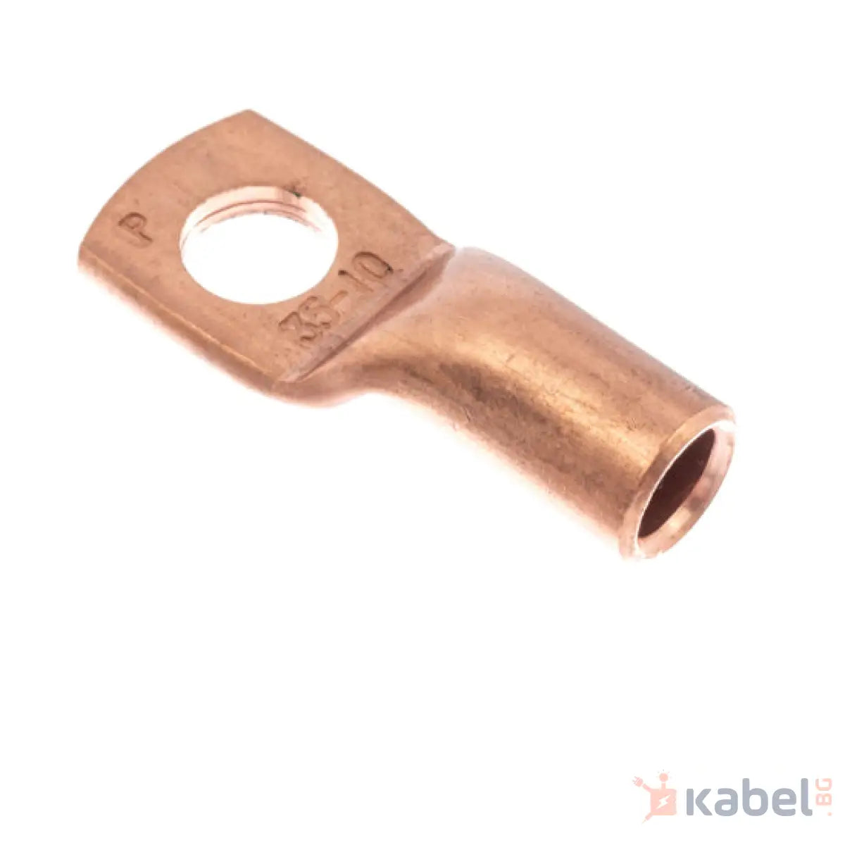 КАБЕЛНА ОБУВКА МЕДНА ТРЪБНА 35/10 ДЪЛГА