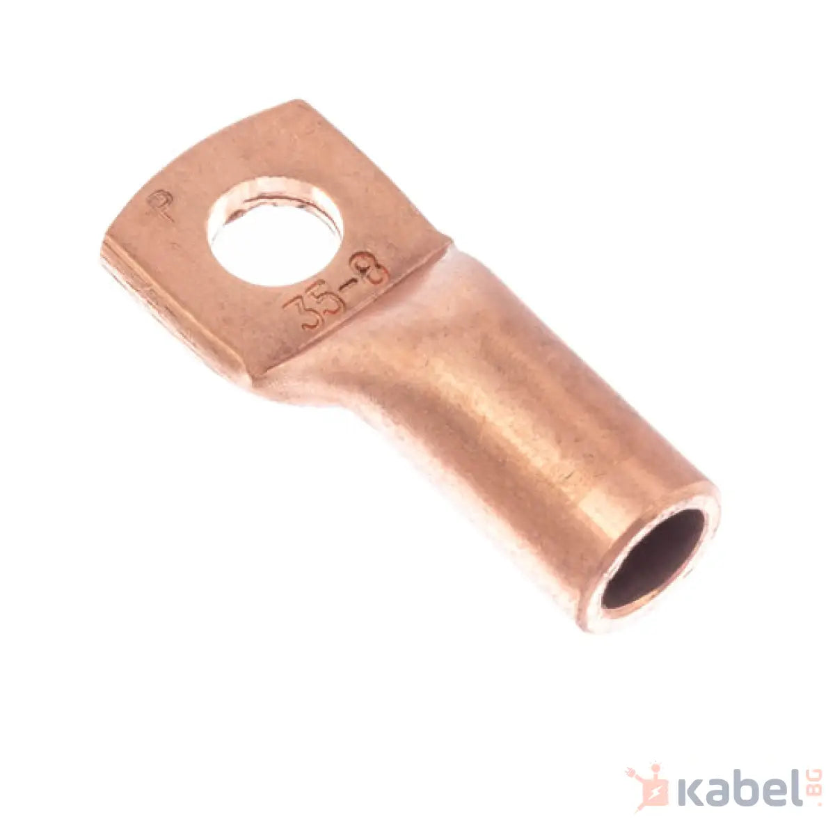КАБЕЛНА ОБУВКА МЕДНА ТРЪБНА 35/8 ДЪЛГА