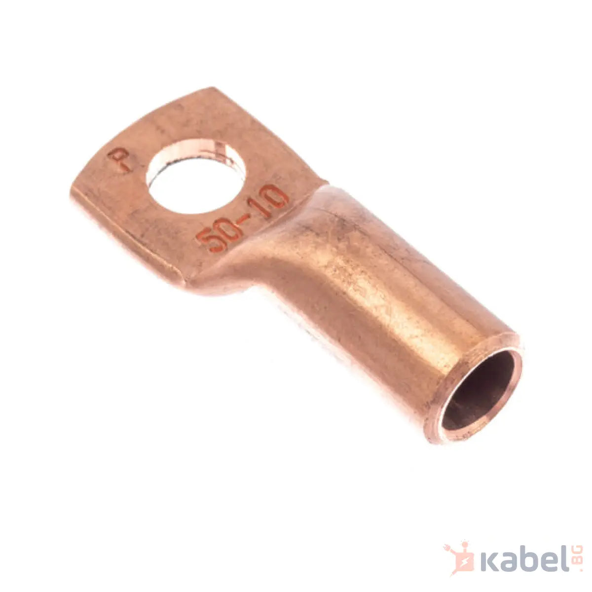 КАБЕЛНА ОБУВКА МЕДНА ТРЪБНА 50/10 ДЪЛГА