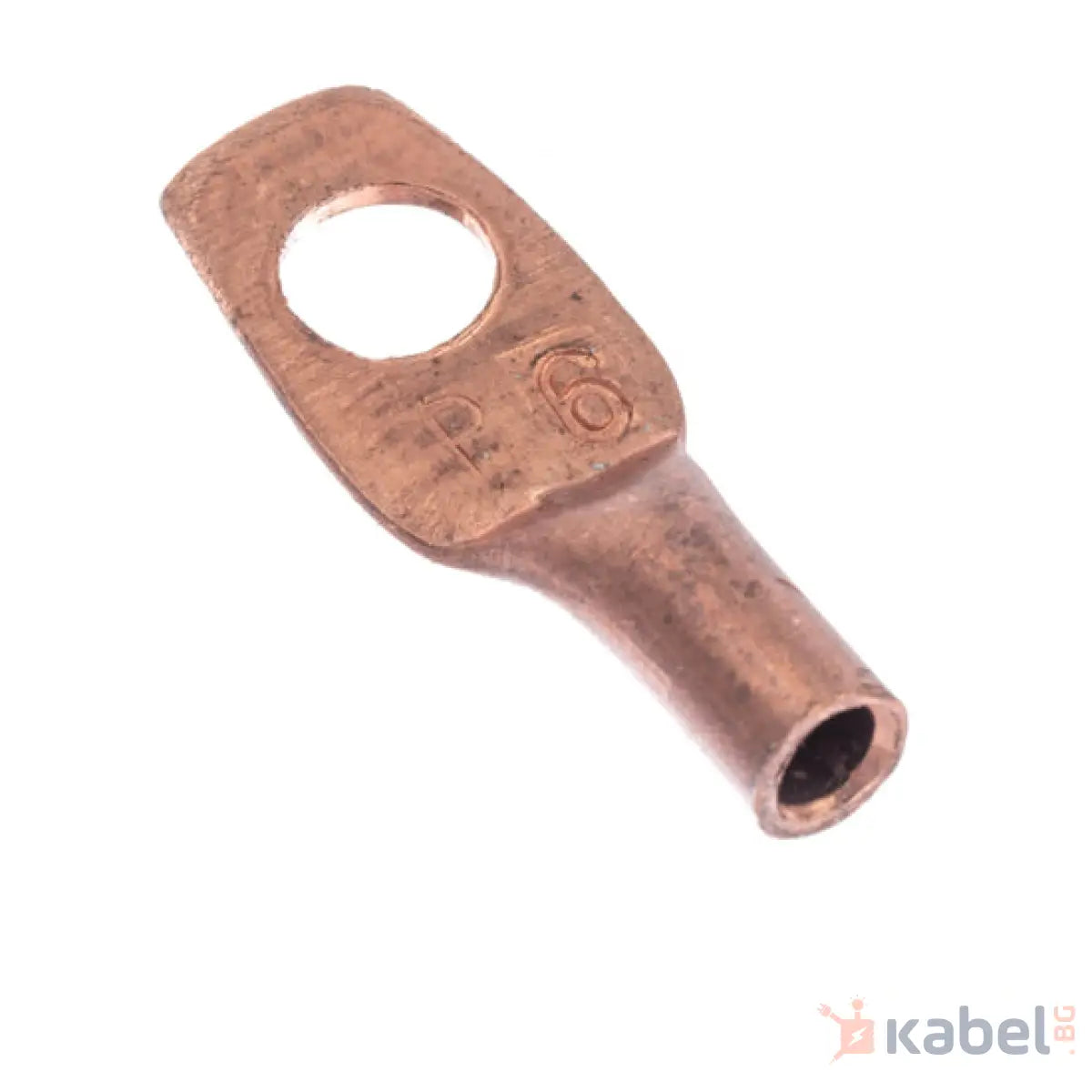 КАБЕЛНА ОБУВКА МЕДНА ТРЪБНА 6/6 ДЪЛГА